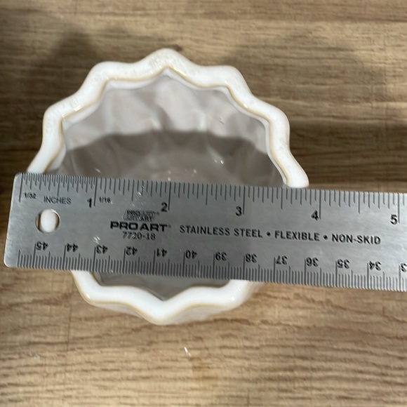 Ceramic Flower Pots Set of Two White & Blue - Picture 7 of 7